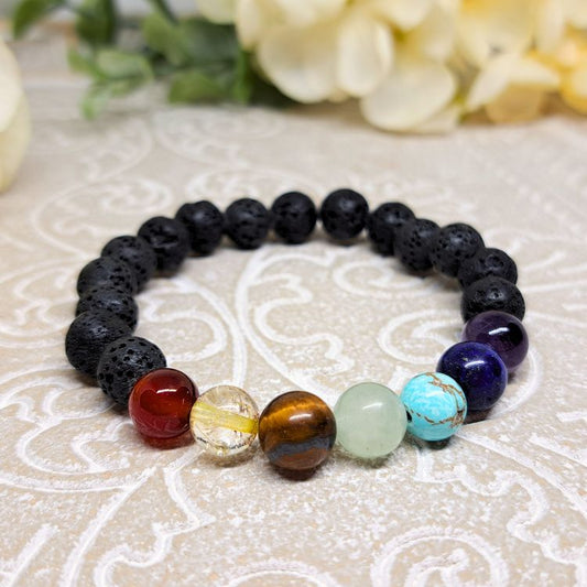 7 Chakra Stones Bracelet