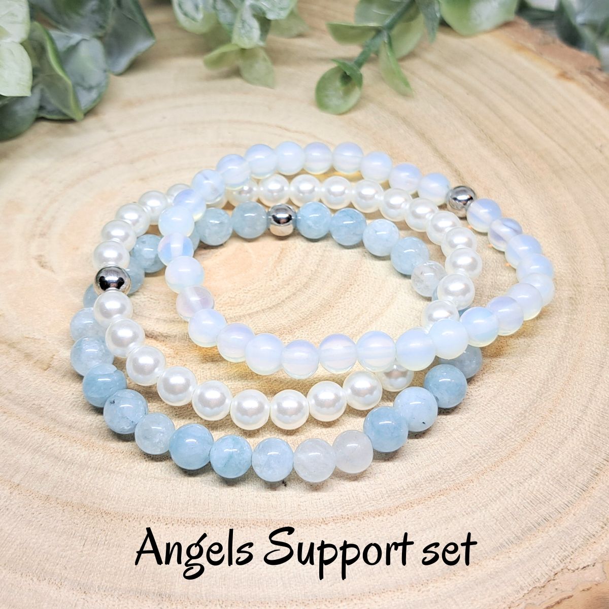 ANGELS SUPPORT Crystal Set