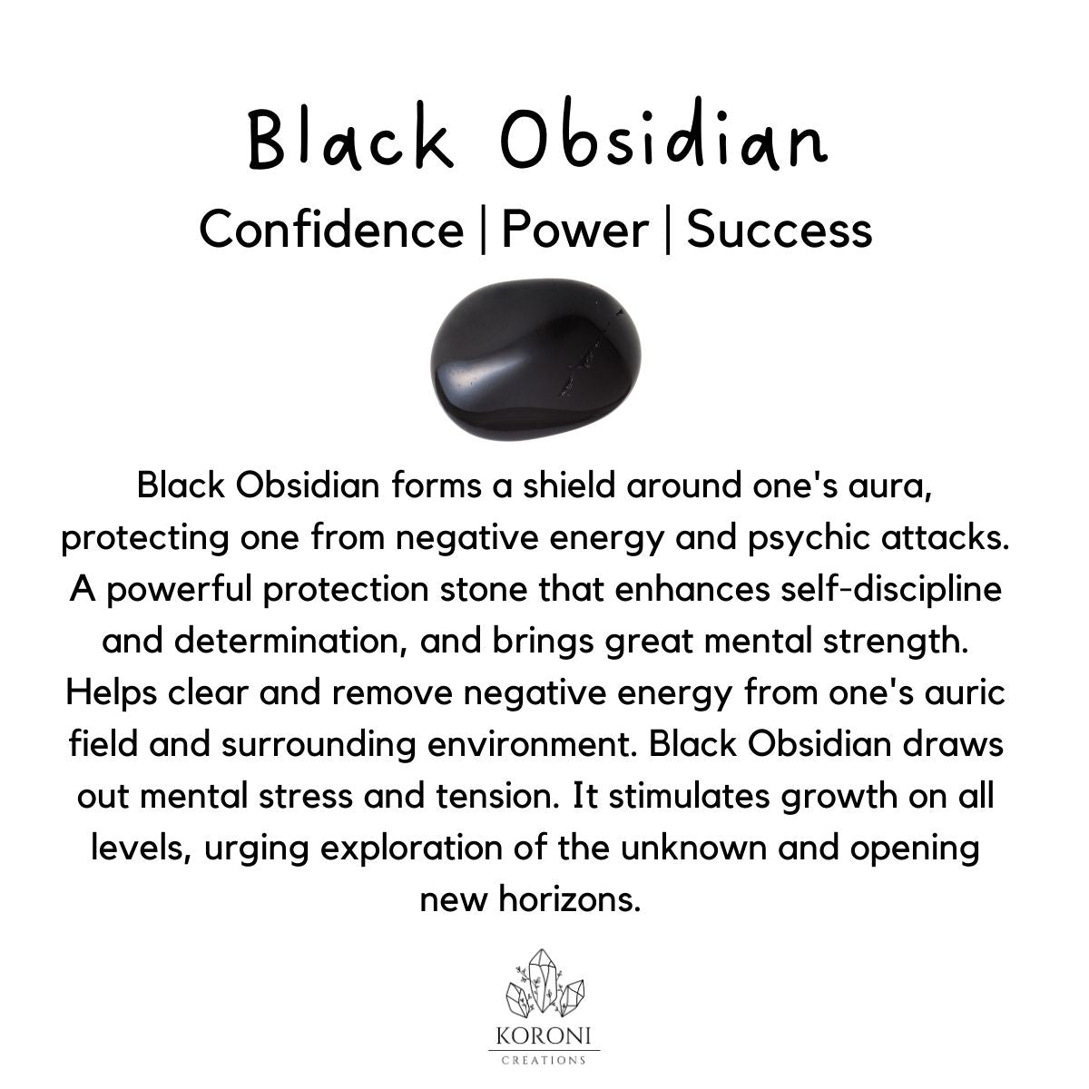 Obsidian bracelet benefits.