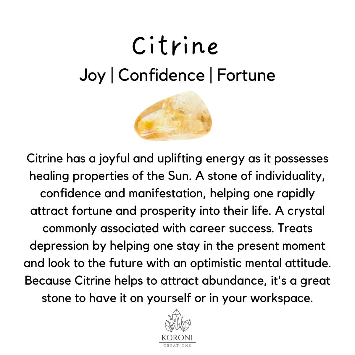 Citrine crystal bracelet benefits.