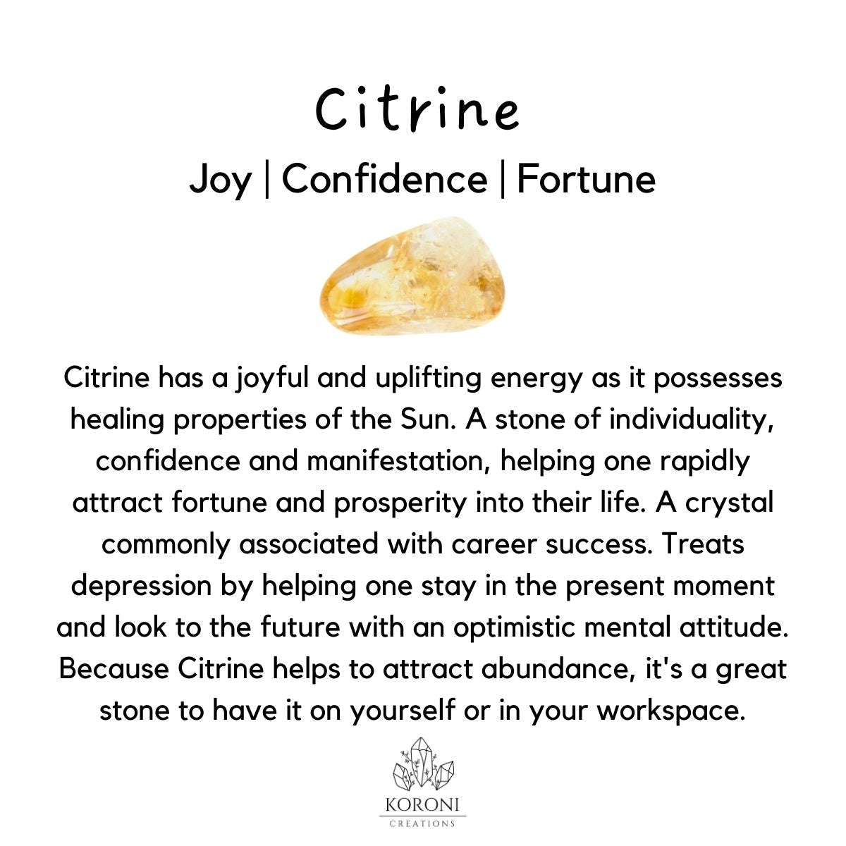 Citrine bracelet benefits.