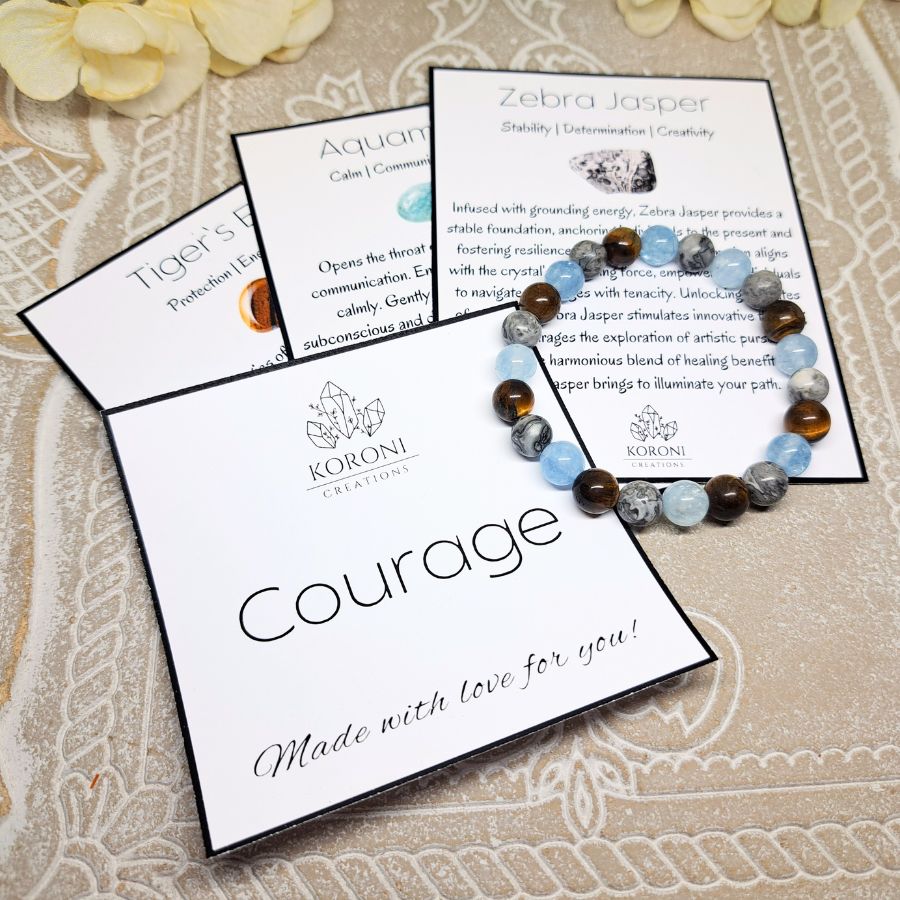 Courage Crystal Bracelet