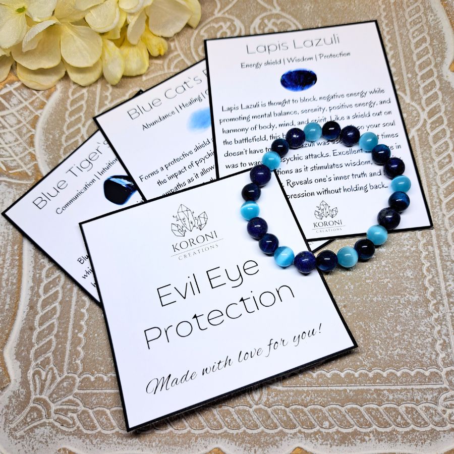 Blue Evil Eye Bracelet