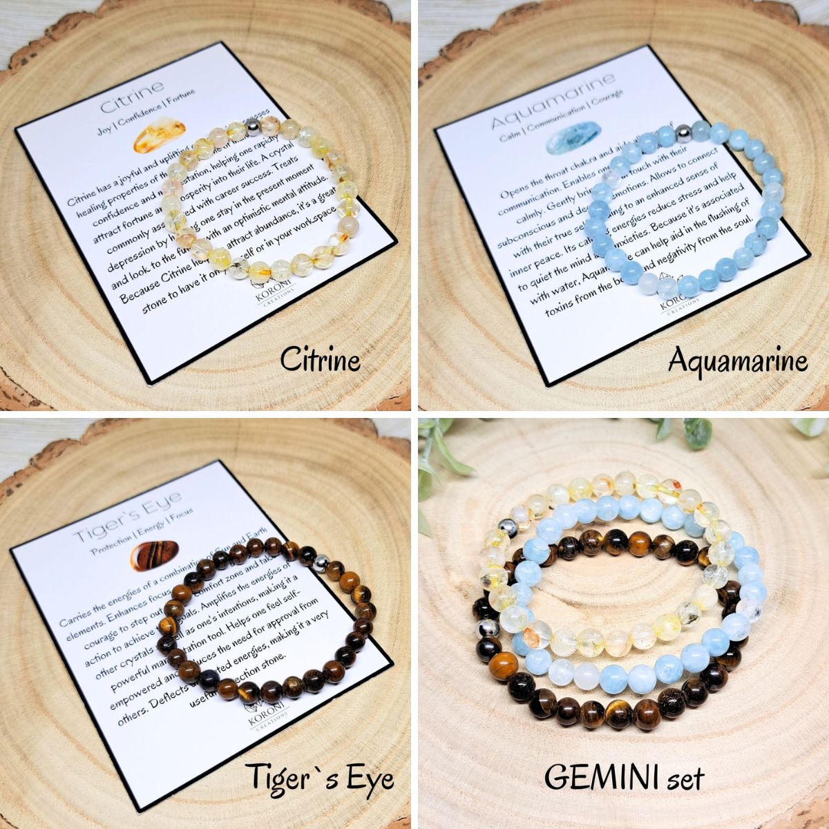 GEMINI Bracelet Set