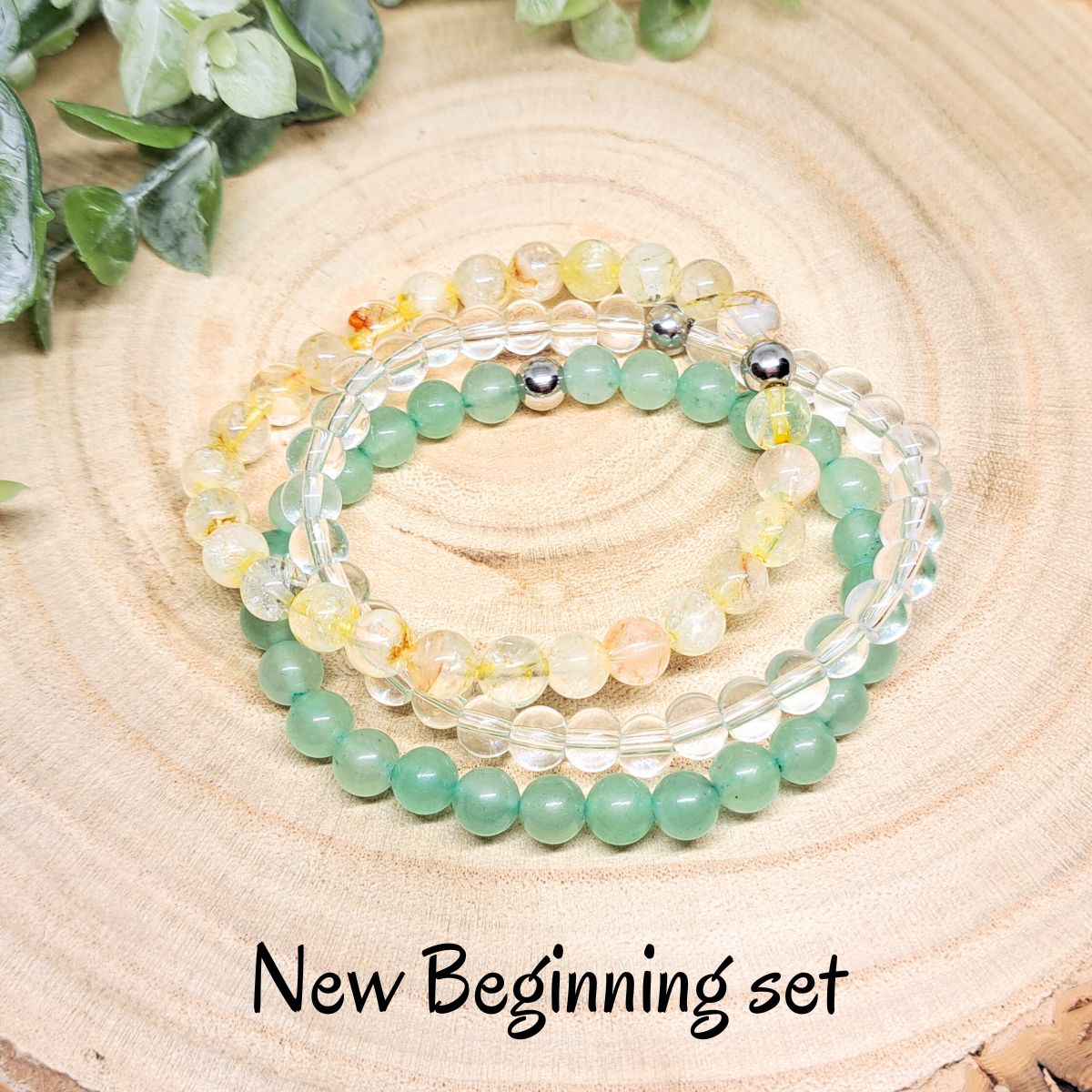 NEW BEGINNINGS Crystal Set