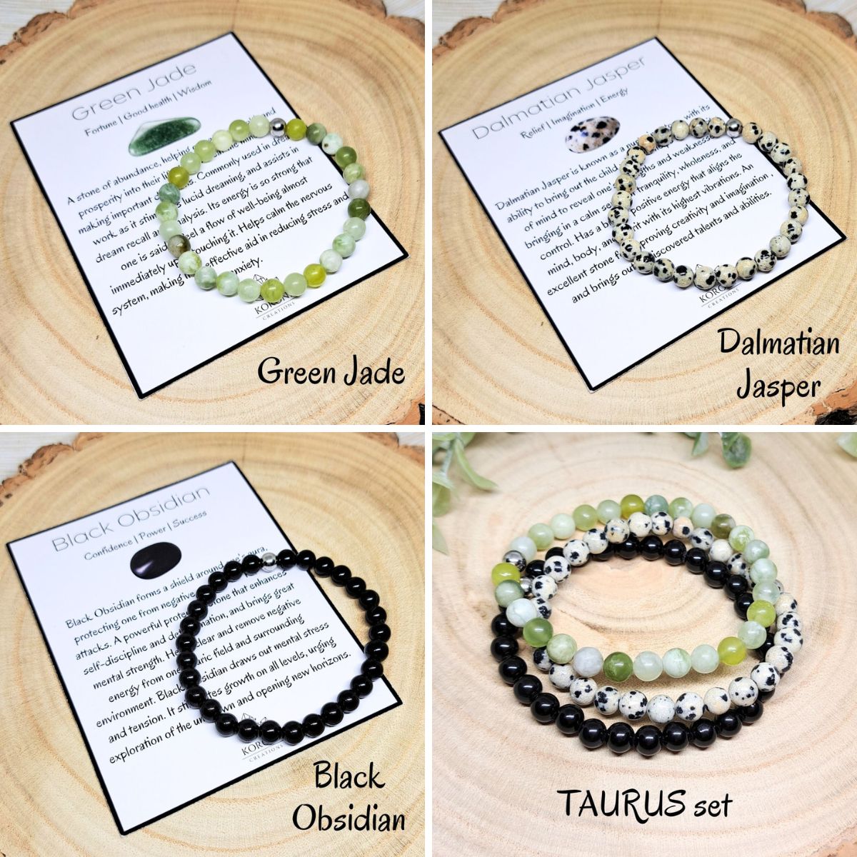 Ensemble de bracelets TAUREAU